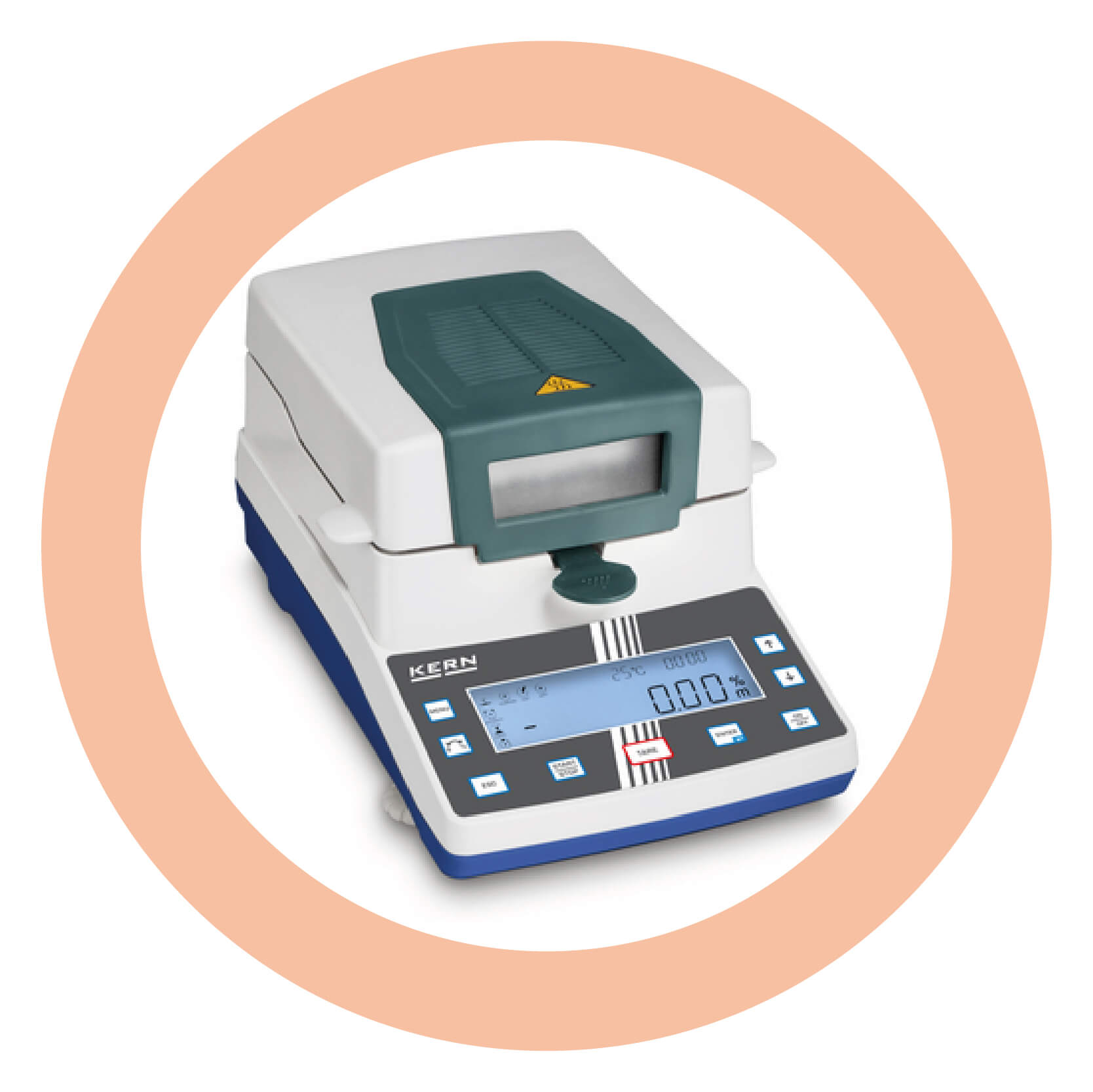 Balanzas y determinadores de humedad