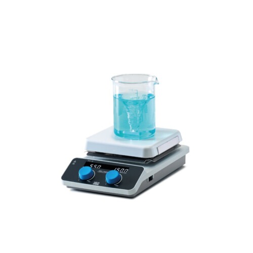 AREC 7 - Agitador magnético con calefacción con placa cerámica